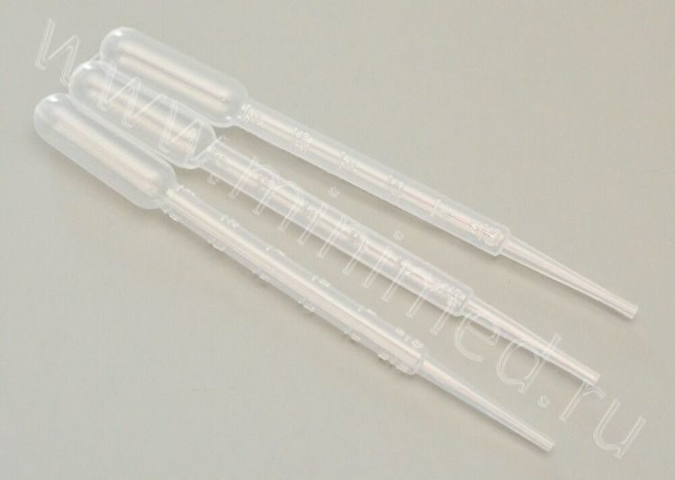 Biologik suyuqliklarni (Paster) dozalash uchun pipetka 3 ml